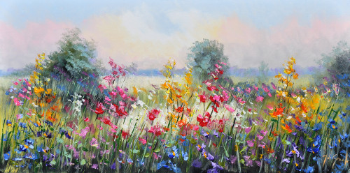 Jochem de Graaf + Bloemen aan de Bosrand 